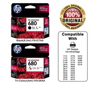 HP Printer Ink Advantage Cartridge HP680 | HP 680 Black Tri-Color