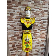 Lace Embroidery Costume dayak Sogan