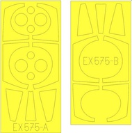 Eduard EX575 1/48 ermarine F.3 ADV Cockpit Tire Cover with Revell