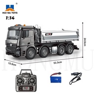 Huina 1536pro 1537 1:14 Huina Rc Truck Alloy Full Proportion Heavy Engineering Vehicle Remote Mixer 
