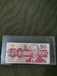 加拿大一50元紙幣