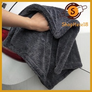 IKQPH 1pcs Microfiber Car Wash Towel 1200gsm Super Absorbent Clean Dry Car Wash Towel for Car
