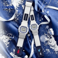 Casio G-Shock x Baby-G LOV-23A-7 White Cloth Band Seasonal Pair Collection 2023 Couple Set Pair Watch
