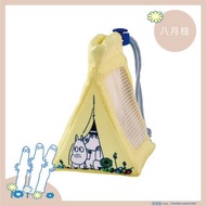 【Moomin嚕嚕米】姆明帳篷造型香氛袋-家族黃