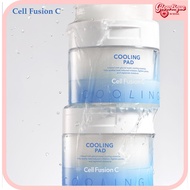 Cell Fusion C Post Alpha Cooling Pad 70 Pads 180ml Korean Toner Pad Cooling Skin Care 1Box / 2Box