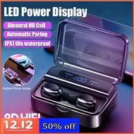 [LATEST] Original S590 TWS 5.0 Bluetooth Earphone with 3500mah powerbank Wireless Earbuds  Bass Voic