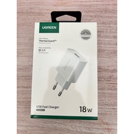 UGREEN ADAPTER ORIGINAL USB FAST CHARGER 18W - 10133