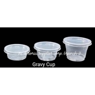 Gravy Cup With Lid 3.5oz, 2.5oz 1.5oz Sold by 50pcs