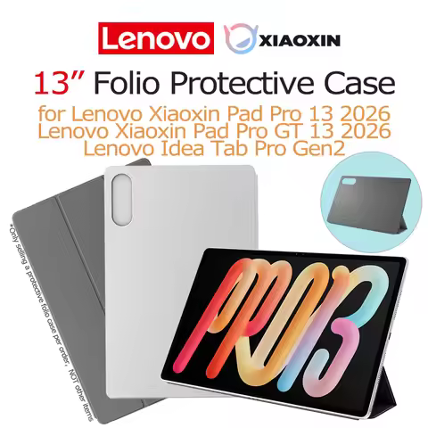 New Lenovo 13’’ Protective Folio Case 2026 for Lenovo Xiaoxin PadPro 13/ Pro GT 13-inch Tablet for L