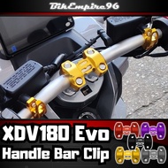 XDV180 Evo Motorcycle Handle Bar Clip Bars Clamp Pivoting Fit Modified Motorcycle Handlebar Clamp Ke