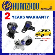 HUANZHOU ENGINE MOUNTING SET PERODUA KENARI KELISA TURBO YRV DAIHATSU SIRION STORIA 2 YEAR WARRANTY