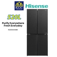 Hisense 520L 4 Door Inverter Refrigerator RQ555N4ABN Fridge