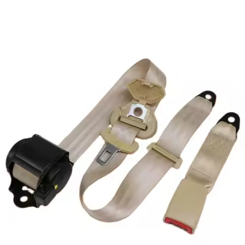 Universal Adjustable Retractable Seat Belts Three-point Safety Belt Automatic Telescopic Safety Belt