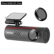 For 70Mai M300 CPL Filter Glas 70Mai M300 CPL Filter For 70Mai M300 Accessory Set Static Sticker