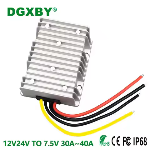 12V24V TO 7.5V 10A 15A 20A 25A 30A 40A DC Converter 12V TO 7.5V Car Modification Power Supply 10-40V