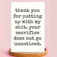 1 ชิ้น บัตรแสดงความยินดีครบรอบมีความสนุกสนาน บัตรวันเกิดสำหรับสามี ภรรยา คู่รัก วาเลนไทน์ บัตรเท่ ๆ 