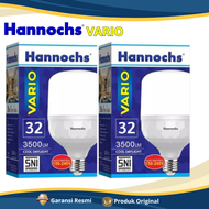 HANNOCHS VARIO Bohlam Lampu LED 50WATT Cahaya Putih Super Terang Desain Elegan Dengan Frosted Cover