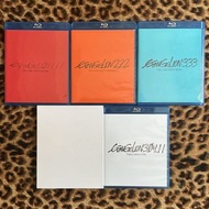 [$500全走] 新世紀福音戰士 EVANGELION - 新劇場版 藍光碟 Blu-ray 全四套 日本經典動畫神作 (全部香港版有粵語配音及中文字幕)
