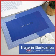 Anti-Slip Absorbent Rectangle Bathroom Mat 59x39.5cm - DT4