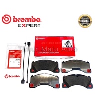 Porsche Cayenne 958 3.0 Hybrid 3.6 V6 GTS 4.8 V8 Turbo S Front Brembo Low Metallic Brake Pad & Bremb