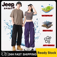 JEEP SPIRIT Waterproof and Breathable Couple Hiking Pants