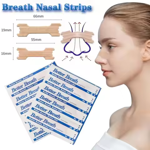 100-300Pcs Breath Nasal Strips Right Way Aid Stop Snoring Anti Snoring Strips Easier Better Extra St