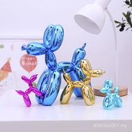 Resin Silver Gray Balloon Desktop 47cm Decoration Small Gift Balloon Dog Jeff Quince Rabbit Office S