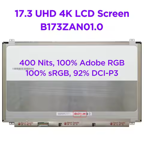 17.3 Laptop LCD Screen B173ZAN01.0 B173ZAN01.1 LQ173D1JW31 LQ173D1JW32 N173DSE-G31 for Dell Alienwar
