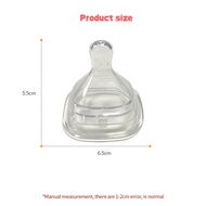 Baby Square Nipple Wide Neck Teat Compatible to Hegen Puting Susu Hegen Pacifier Puting Wideneck Ant