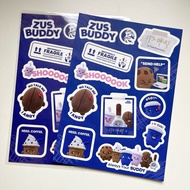 Zus Coffee x Zus Buddy Series Sticker
