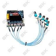 ZK-TB21Q แท้ แอมป์บลูทูธ HiFi 2.1CH TPA3116D2 50W+50W+100W แอมป์จิ๋ว tb21q รองรับ APTX Lossless พร้อ