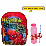 Lol / Spiderman / Ultraman / Hello Kitty 3d Character School Bag