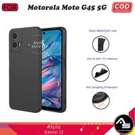 Motorola Moto G45 5G G35 5G G34 5G G14 Softcase Slim Black Full Cover