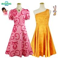 Zootopia 2 Judy Hopps Cosplay Costume - Female Role Play Dress