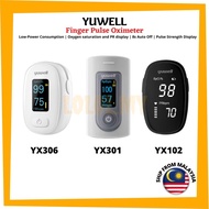 Yuwell YX102 / YX301/ YX306 Fingertip Spo2 Pulse Oximeter Digital LED Health Oxygen Monitor High Acc