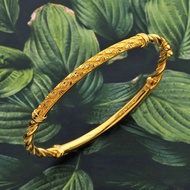 ORIGINAL ZHULIAN Gelang bangle saduran emas 999 atau 24k by Zhulian, BG5004