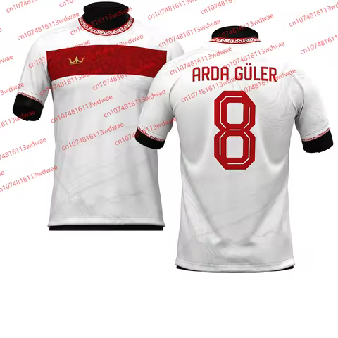 Türkiye Style clothing Football Jersey Quick-Drying ARDA GULER 8 Jersey Outdoor football training Sp
