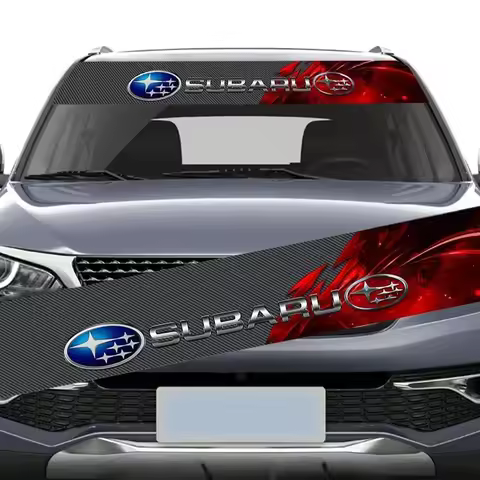 Car Front Windshield Sticker Window Decal Decoration for Subaru Legacy Forester BRZ Impreza Levorg W