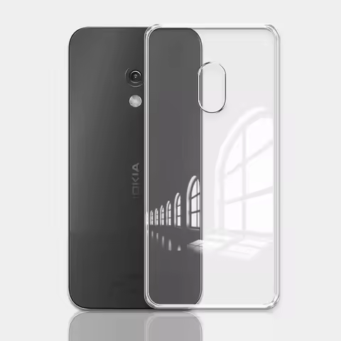 For Nokia 235 4G 2024 Case Clear Silicone Soft Phone Case For Nokia 215 220 2024 Protect Shockproof