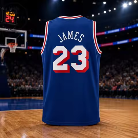 2026 New Hot Men T-shirt Basketball Vest "Goat" LeBron 23 3D Digital Printed Mesh Sports Oversized Q