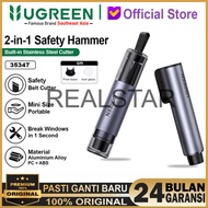 UGREEN Emergency Hammer Window Glass Breaker With Cutter - Ugreen 80541 Emergency Glass Breaker Hamm