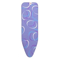 Brabantia Size B Ironing Board Cover with 4mm Viscose Foam Pad Layer 49 X 15 (Moving Circles/Purple)
