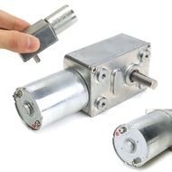 *Ready Stock* Reversible High Torque Turbo Worm Geared Motor JGY370 DC 12V 10rpm Metal Gear New