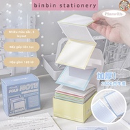 Rosy Posy Fold Note Asthetic style, 5 layouts, 120 sheets, no glue, easy to take notes, table decora