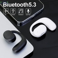 Bluetooth 5.3 Wireless Headset - HiFi Audio Quality Earbuds - For Business, Sports, Driving - Single