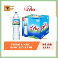 Barrel 12 Bottles Of Lavie Natural Mineral Water 1.5L - Lavie Mineral Water 1.5 Liters