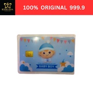 GOLD BAR BABY BOY/GOLDBAR 999.9 GOLD/JONGKONG EMAS/EMAS TULIN 999.9/EMAS ORIGINAL