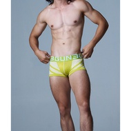 3GUN Dazzling Color Dynamic Climbing Line Patchwork Men's Stretch Cotton Flat Pants 3G8Y4625A