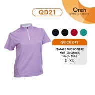 Oren Sport QD Quick Dry Female Mock Neck QD21