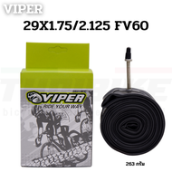 ยางในจักรยาน เสือหมอบ เสือภูเขา VIPER/R-STONE ขนาด 700X23/25 FV60 29X1.95/2.125 24X1.75/2.125 AV48
